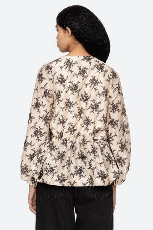 SEA NEW YORK Seidenbluse "JOAN" cream