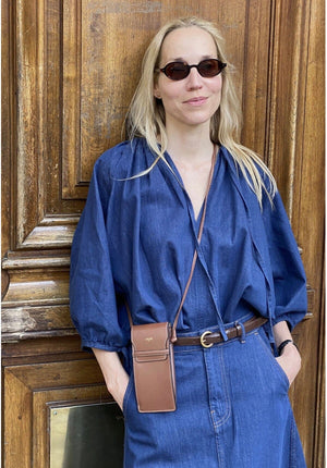 HAPPYHAUS die Bluse "BOHEME" indigo