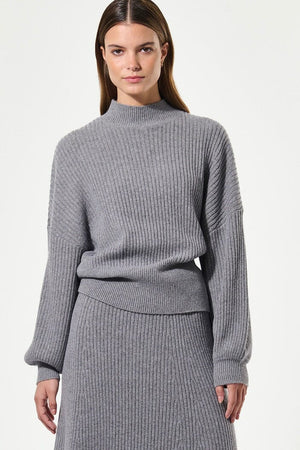 DEA KUDIBAL Strickpullover "SIADEA" grau mélange