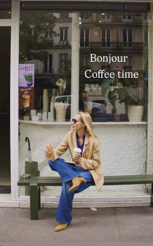 HAPPYHAUS oversized "LE BLAZER" beige vintage