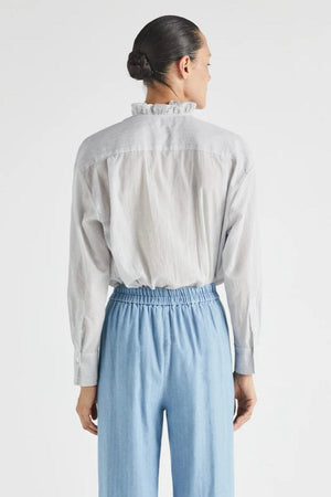 MASSCOB cotton blouse "MISURI" white