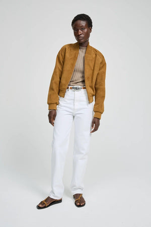 LAURENCE BRAS Lederbomberjacke "BOXE" natural