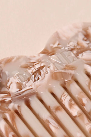 Peignée Paris Kamm "SIGNATURE" nougat