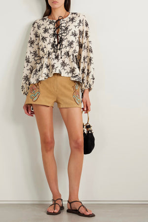 SEA NEW YORK Seidenbluse "JOAN" cream