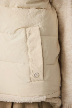 Tantä Reversibles Gilet "IS" sandshell