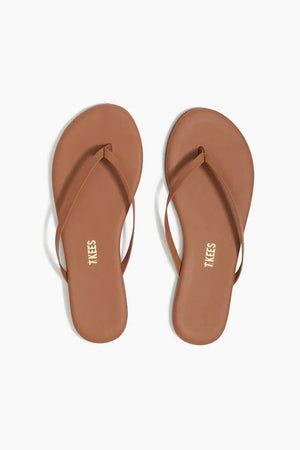 TKEES Leder Flip Flop "CLASSIC" naturale
