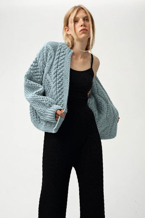 I LOVE MR MITTENS Bomberjacket "LUCIA" blue eclipse