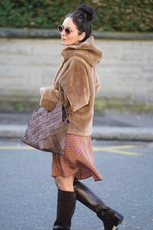 GUSHLOW AND COLE Curly Toscana fur scarf