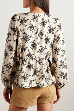 SEA NEW YORK Seidenbluse "JOAN" cream