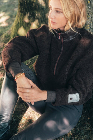 DADA Freizeitfleece "Tabalou" brown
