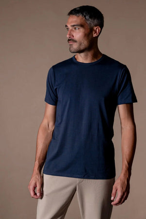 Choice by Réjane Rosenberger MEN T-Shirt "Basic" dark navy