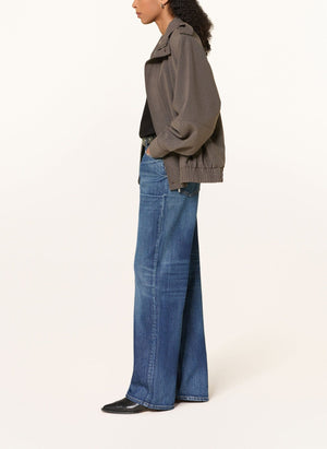HAIKURE wide jeans "BONNIE" dive blue wash