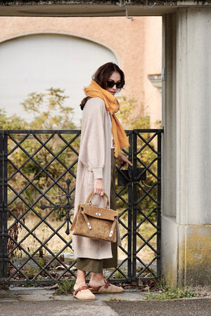 Choice by Réjane Rosenberger cashmere scarf antra (MS-222)