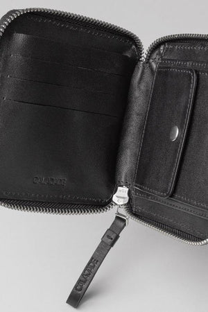 CALAJADE Leather wallet "IGGI" - black
