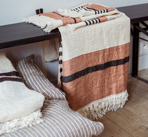 LEINEN guest towel or place mat "INYO" 35x50