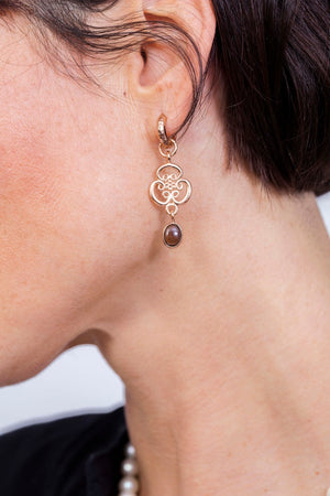 REJANE ROSENBERGER DESIGN Creolen "Grace-Stone" midi