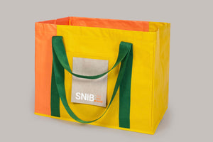 SNIB"Classic" Shopper yellow melone