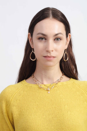 REJANE ROSENBERGER DESIGN Silberkette "Square"