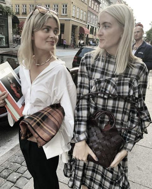 CALAJADE Ledershopper "MISU" MEDIUM - schwarz