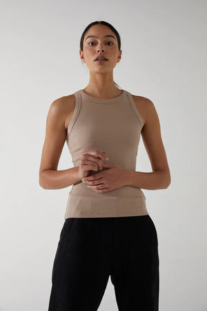 VELVET by Jenny Graham Ripp - Tank "CRUZ" schwarz