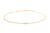 EIKOSY bracelet "EOS" with diamonds 0.08ct in yellow gold