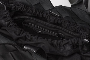 CALAJADE Ledershopper "MISU" L - schwarz