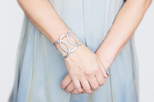 REJANE ROSENBERGER DESIGN Silbercuff "Saturn" - Réjane Rosenberger Design