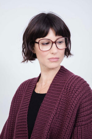 Reading glasses "Rom" bordeaux by Reading Glasses Andrea