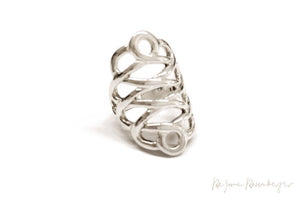REJANE ROSENBERGER DESIGN Silberring "Infinity" - Réjane Rosenberger Design