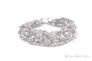 Silberarmband "Lotus" - Réjane Rosenberger Design