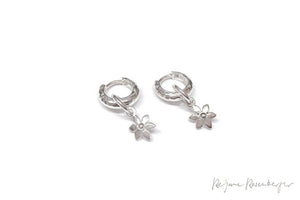 Creolen "Flower" - Réjane Rosenberger Design