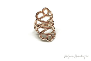 REJANE ROSENBERGER DESIGN Silberring "Infinity" - Réjane Rosenberger Design