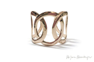 REJANE ROSENBERGER DESIGN Silbercuff "Saturn" - Réjane Rosenberger Design