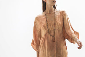 REJANE ROSENBERGER DESIGN eagle mala "Dia" loosely knotted