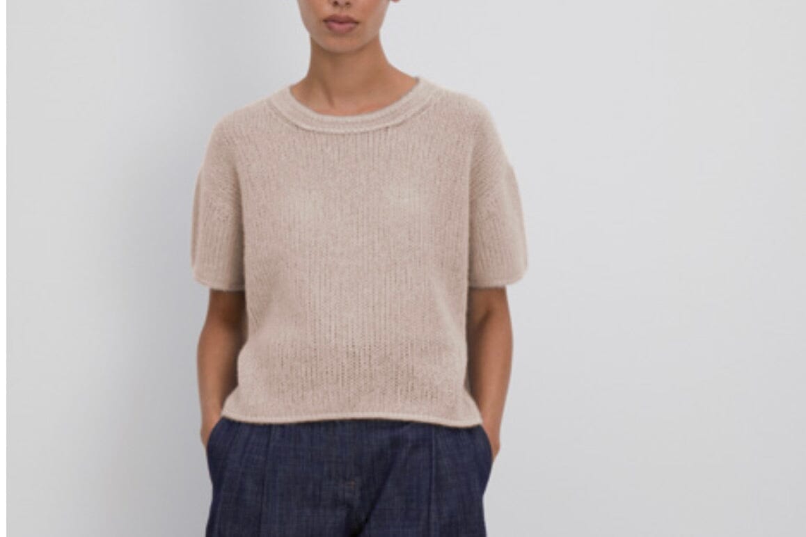 FFC pullover short sleeve "15028" camel