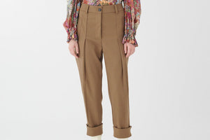 DEA KUDIBAL Pants "CARGONI" mink