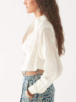 MAISON HOTEL Hemdbluse "GANGES off-white