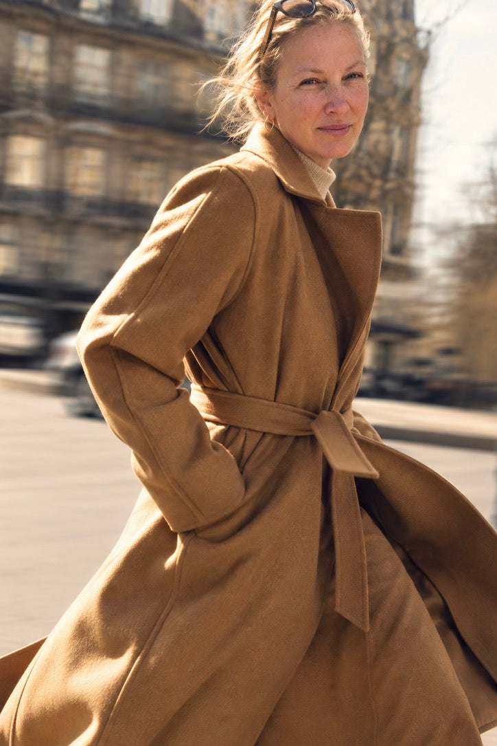 HELMUR Wool/Cashmere Mantel "HAMILTON" camel