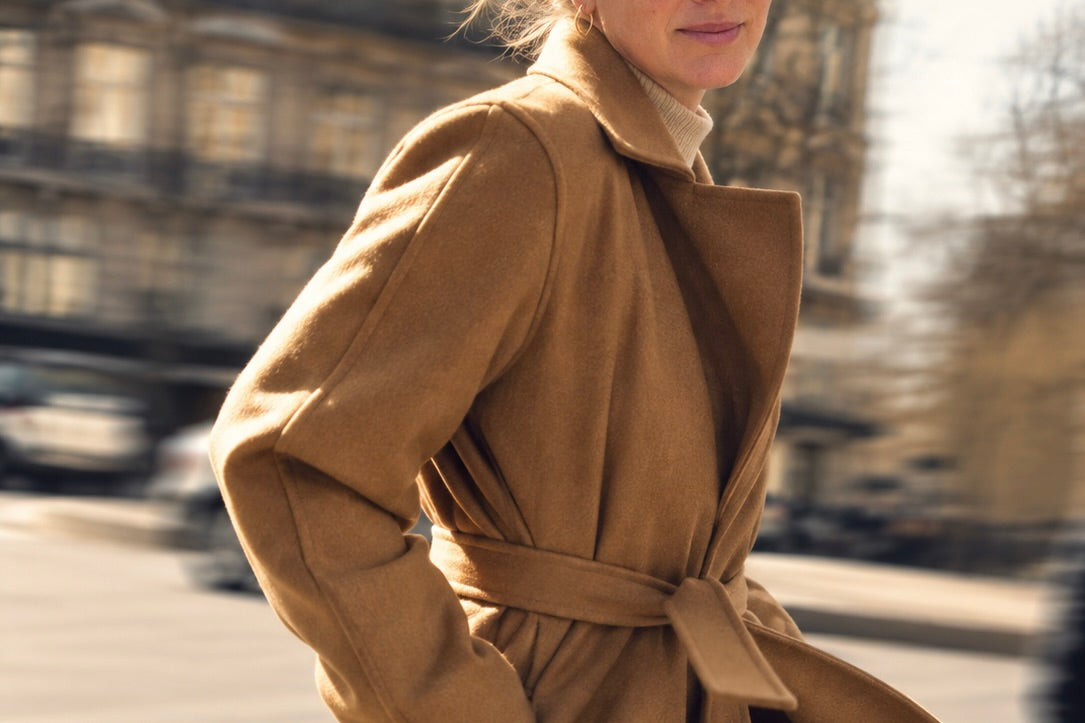 HELMUR Wool/Cashmere Mantel "HAMILTON" camel