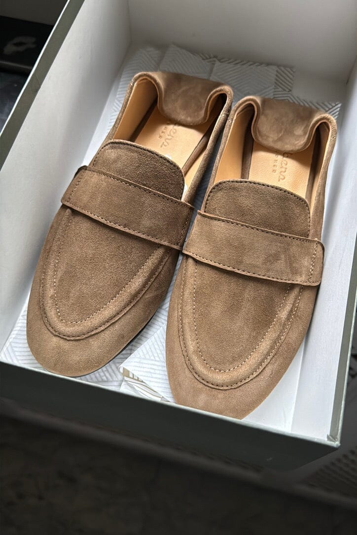 RABENS SALONER Wildlederslipper "YANA" doe