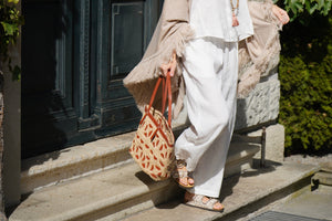 FASHION FOR FRIENDS coarse knit sweater "Croquette "khaki