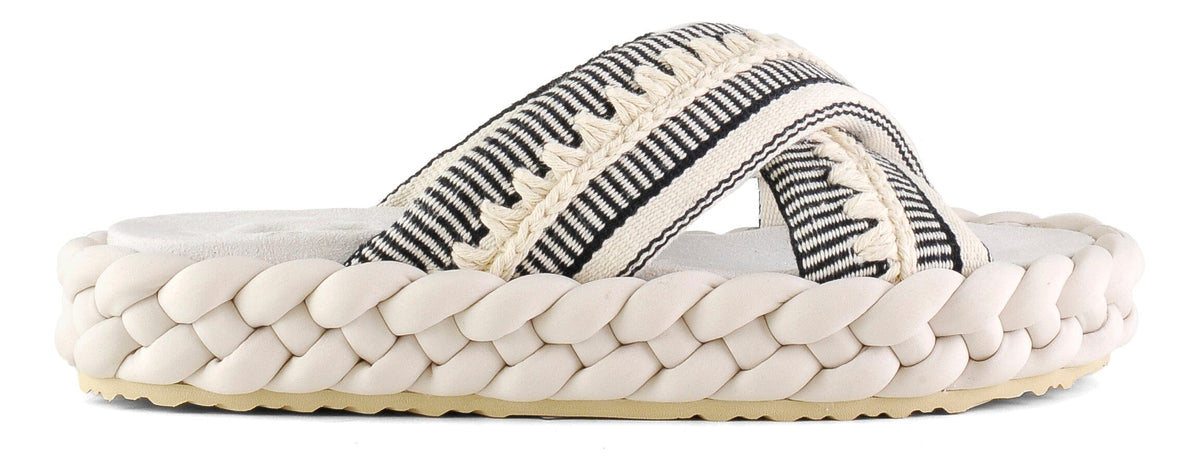 MOU Summer  Sandals navy/offwhite