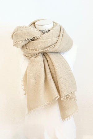 Choice by Réjane Rosenberger Cashmere Schal oatmeal