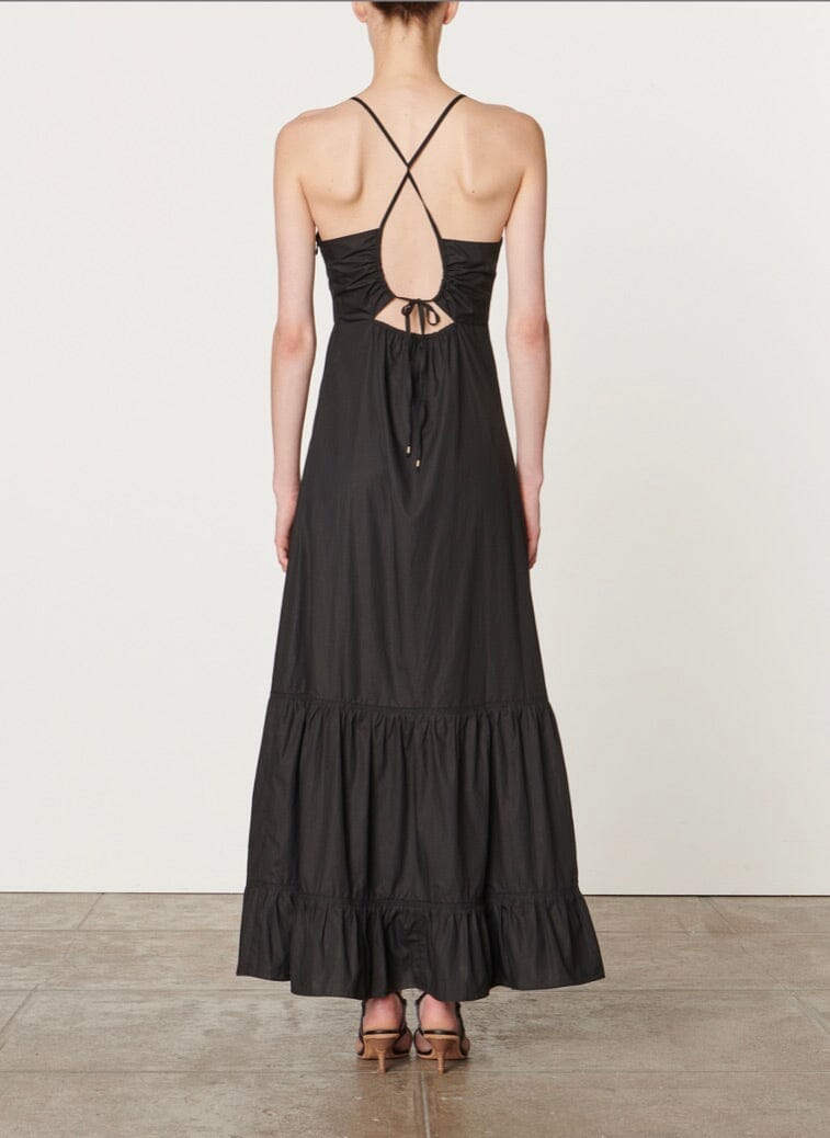 VANESSA BRUNO Baumwollkleid "ALEXANDRA" schwarz