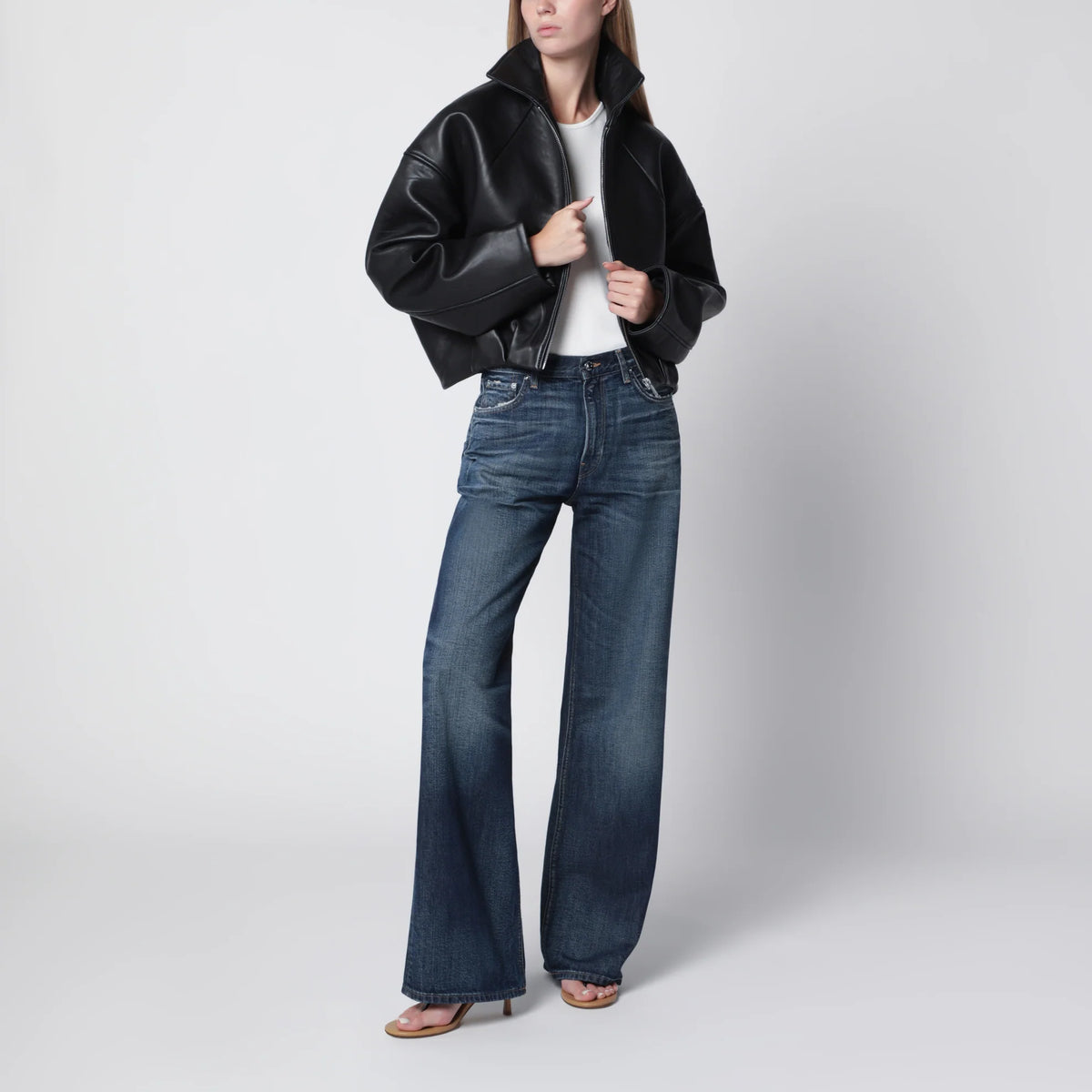 HAIKURE Wide Jeans "KOREA" norm core
