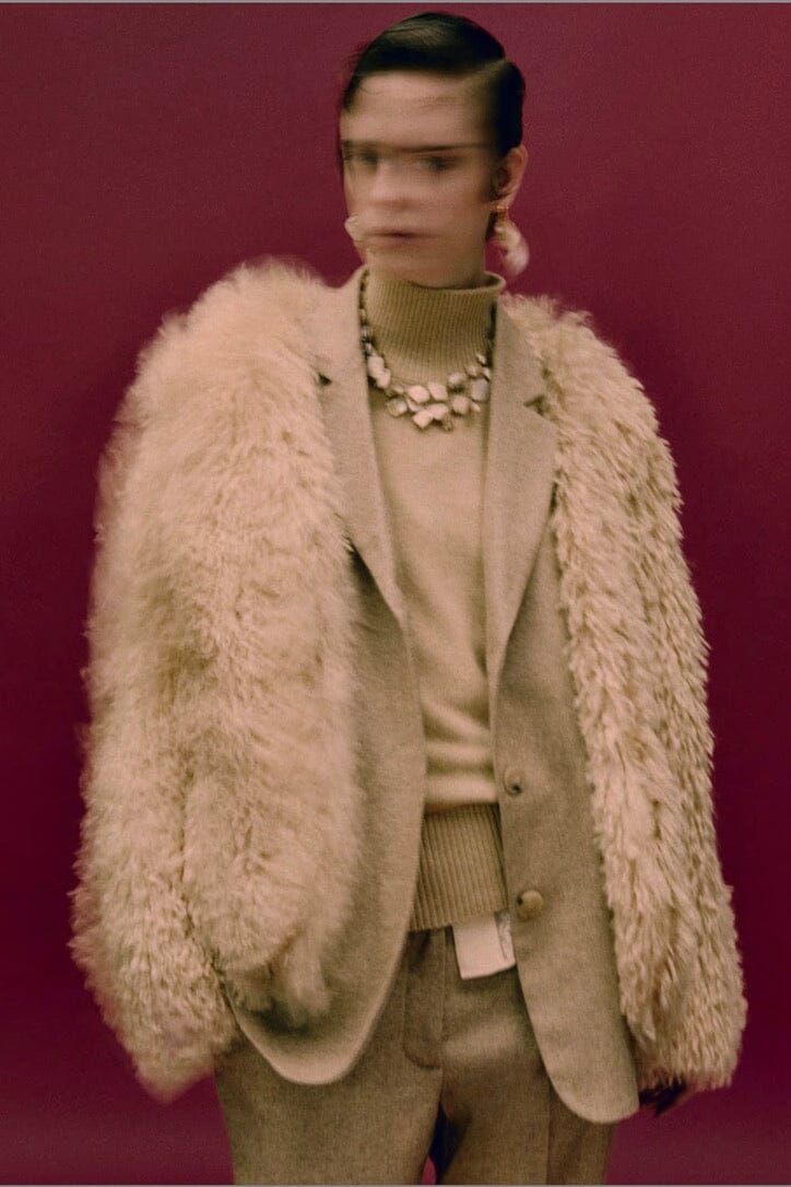 MOMONI Kuscheljacke "CHLOE" creme