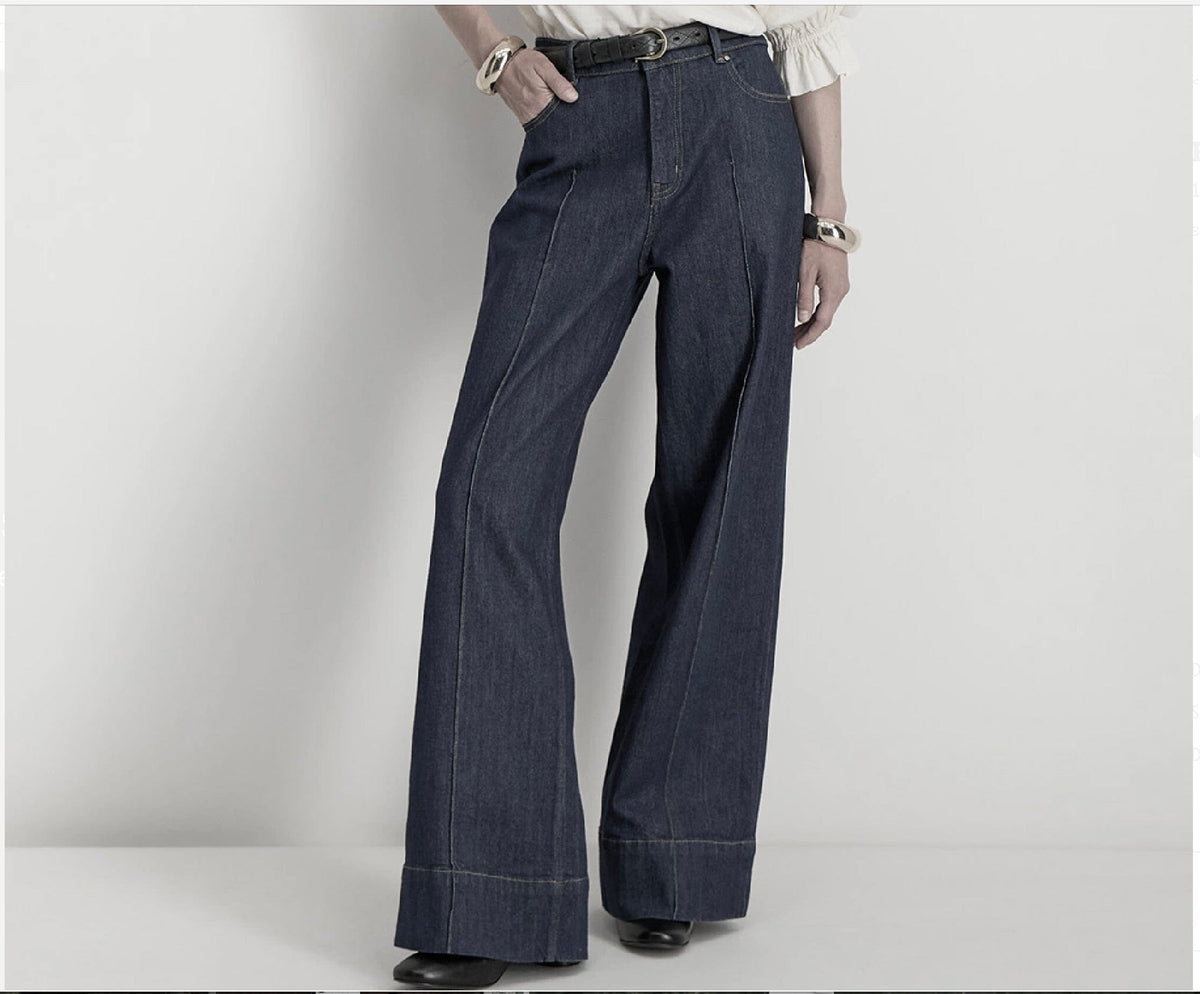 STELLA FOREST Jeanshose "GINEVRA" dark blue