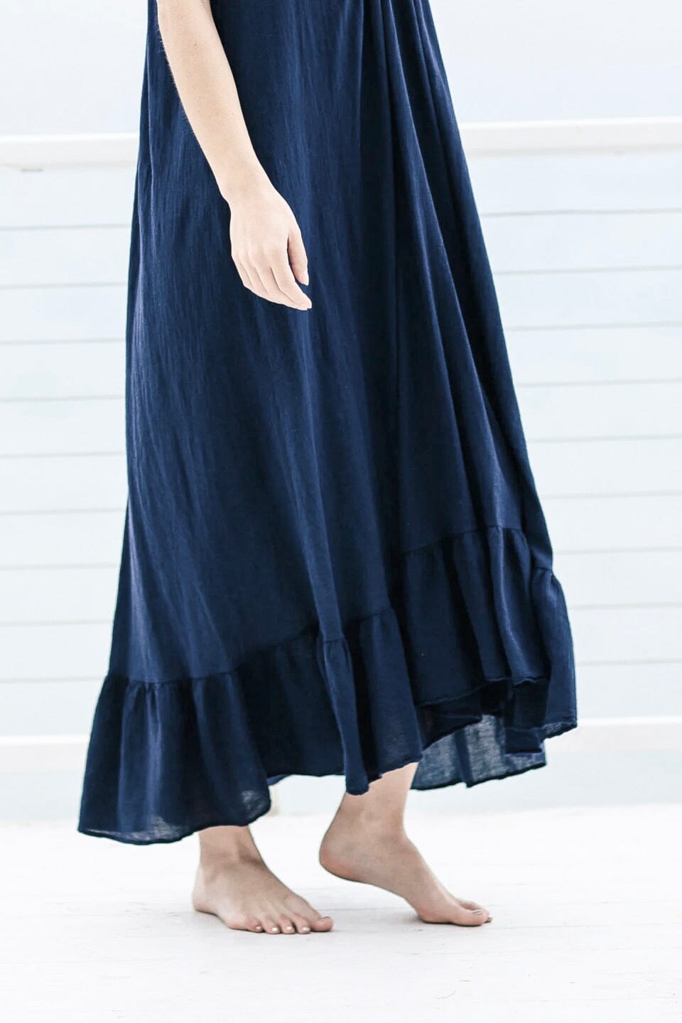 9seed - Paloma Dress white