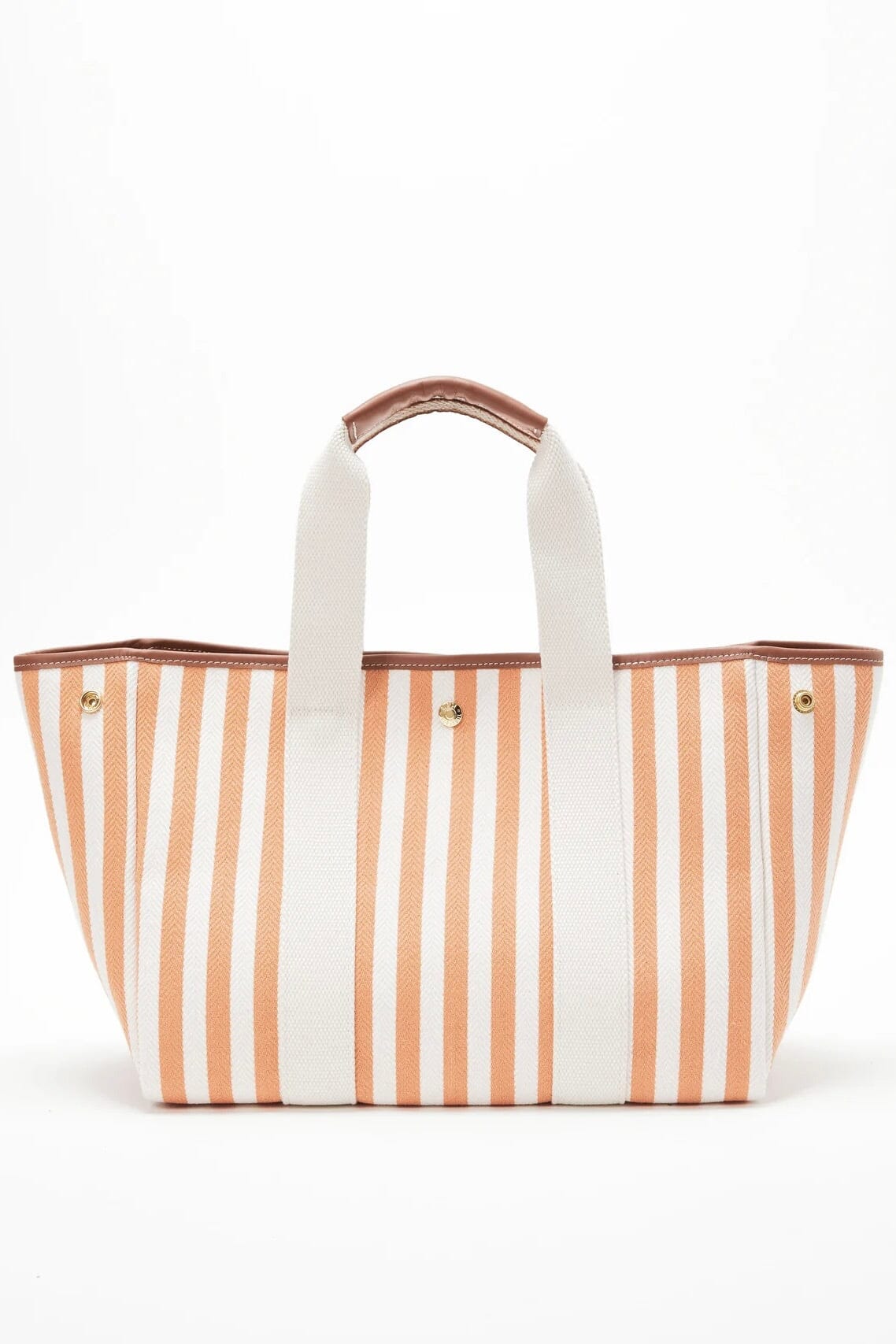 Cotton bag "Palais Royal" large camel stripe