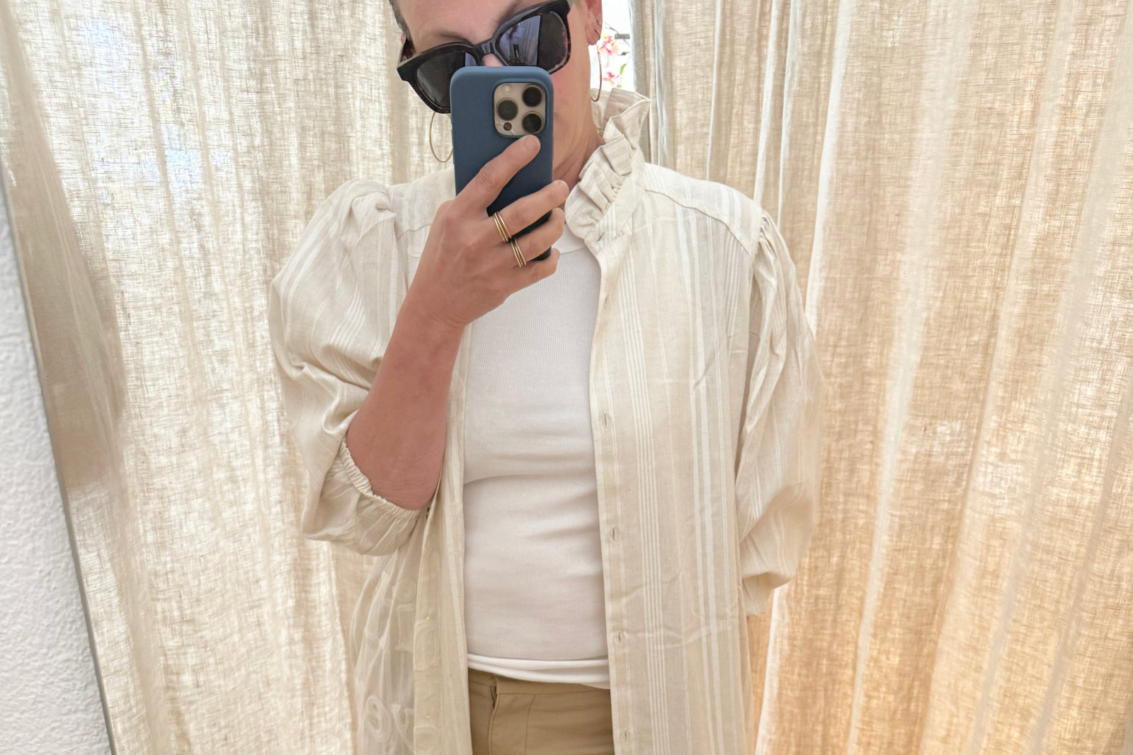 KARIEN BELLE Kimono Kleid "POETRY"off-white